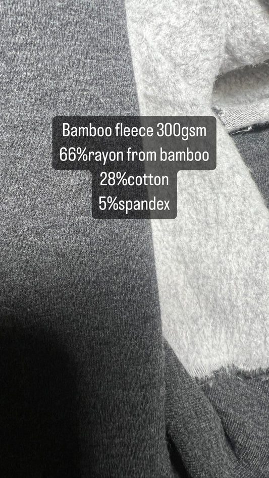 Bamboo fleece
