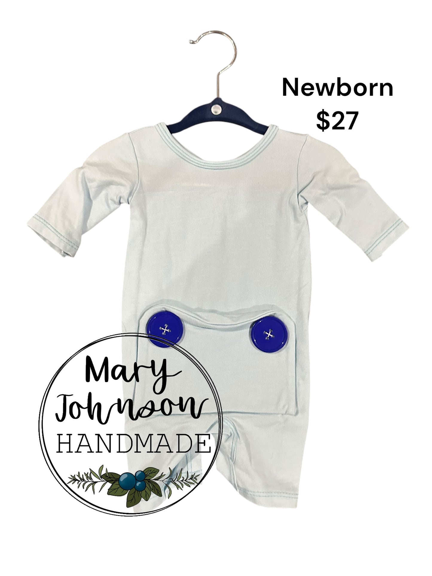 Bamboo romper newborn