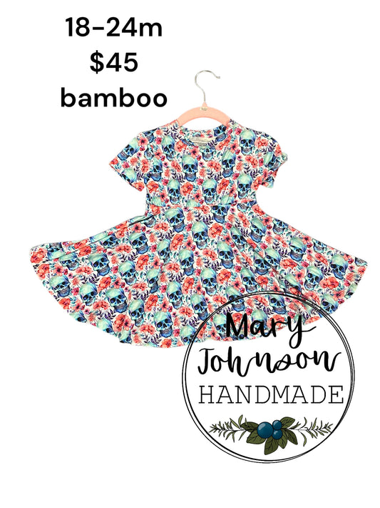 Bamboo spin dress 18-24m